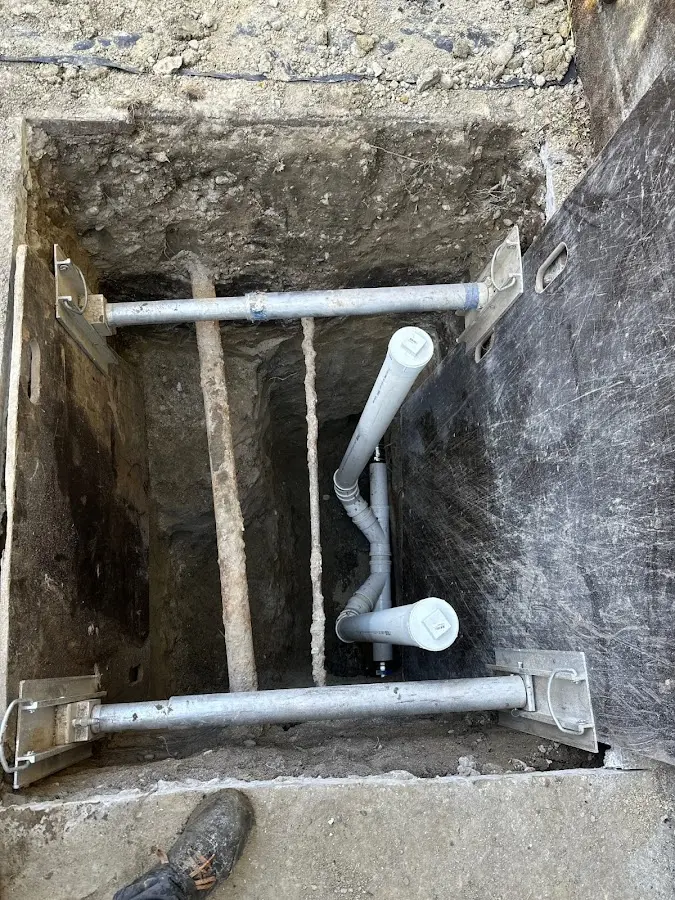 Experienced plumber completing Gas Line Repair work in Algoma